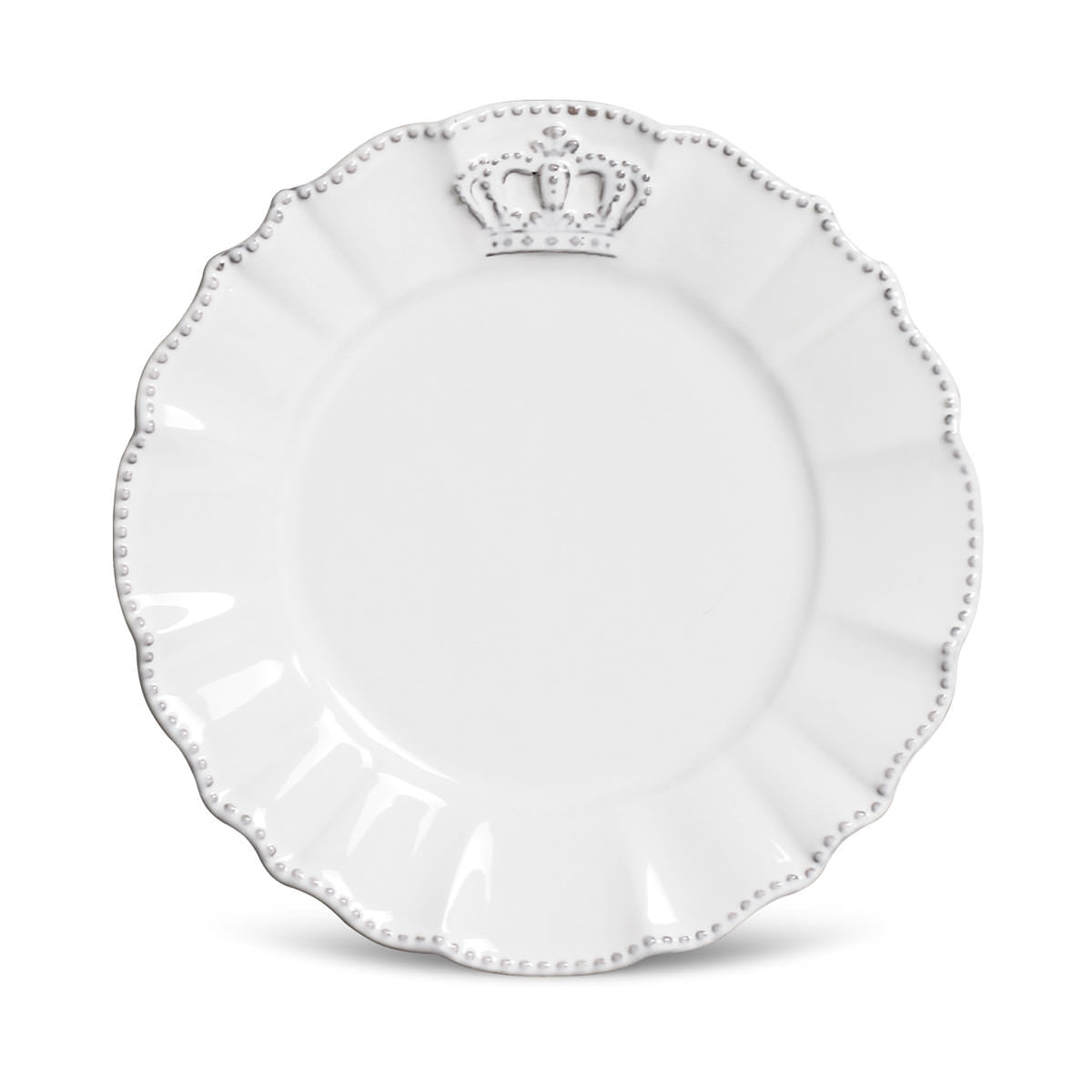 Conjunto com 6 Pratos de Sobremesa Windsor Ø21cm - Porto Brasil