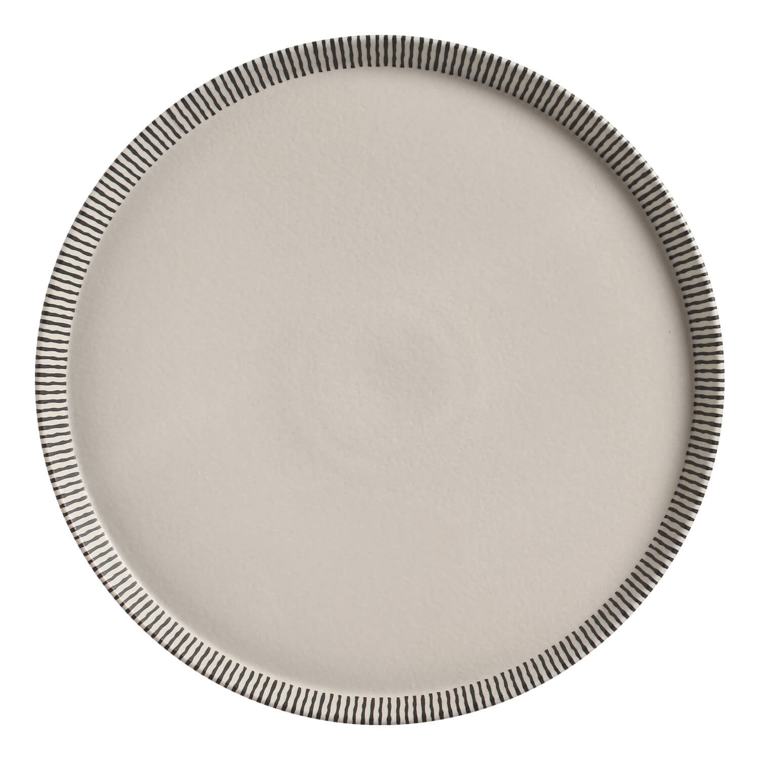 Conjunto com 6 Pratos Raso Neo Pulse Ø27cm - Porto Brasil Cerâmica
