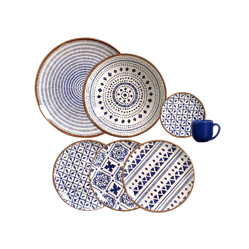 2235261280B01 AP JANTAR 30 PCS COUP STONEWARE NEW ASTECA