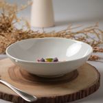 11114126401 TIGELA MEDIA ORGANICO STONEWARE Ø25x8CM GLAM03