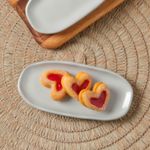 15214126401 TRAVESSA OVAL RASA MINI ORGANICO STONEWARE 16,5x8CM GLAM02