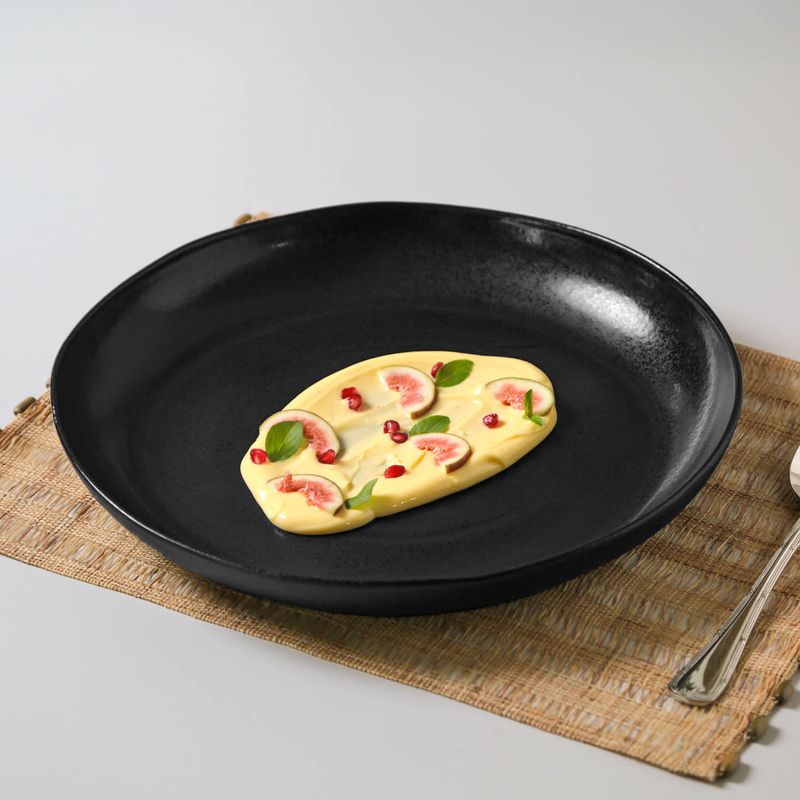17114127401-TRAVESSA REDONDA GRANDE ORGANICO STONEWARE ECLIPSE Ø36CM0