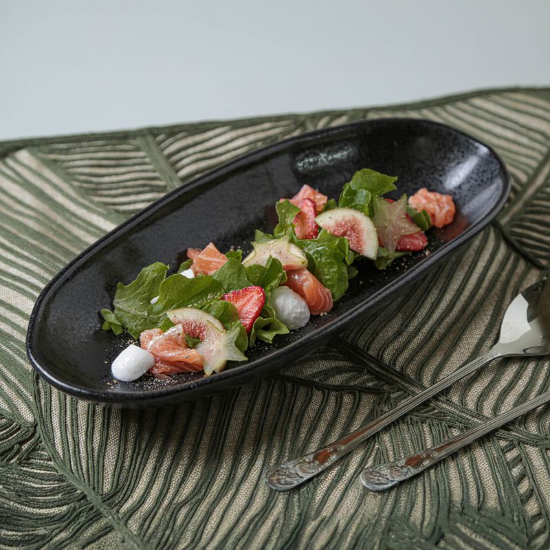 14414127401-TRAVESSA OVAL FUNDA GRANDE ORGANICO STONEWARE 32x16CM0