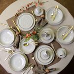2235311263B01 APARELHO DE JANTAR 30 PECAS BIO VANILLA -cafe-