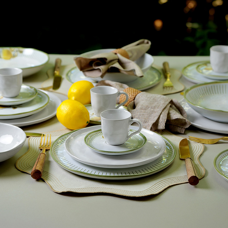 New White e Lemon trazem frescor para a decoração. 